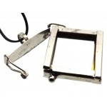 Glass Memory Rectangle Pendant